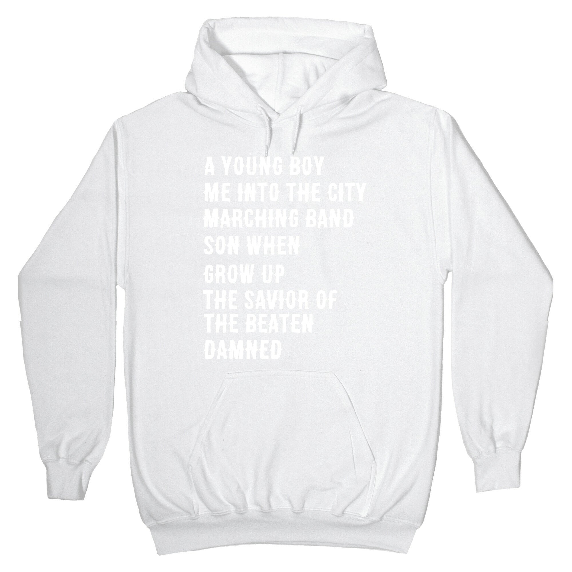 When I Was a Young Boy (1 of 2 pair) Hoodie